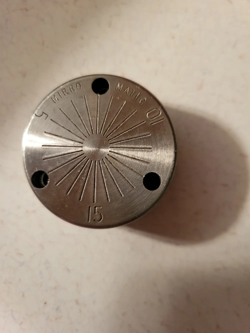 Vtg Original Mirro Matic Pressure Cooker Sunburst Weight Jiggler 5 10 15 LB